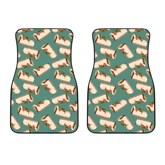 Cheesecake Pattern Print Design CK02 Car Floor Mats-JorJune