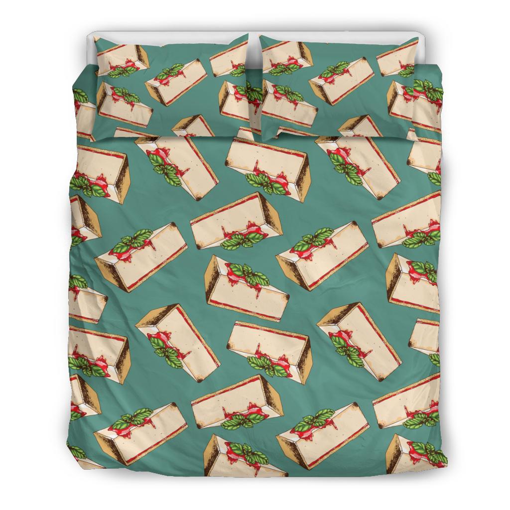 Cheesecake Pattern Print Design CK02 Duvet Cover Bedding Set-JORJUNE.COM