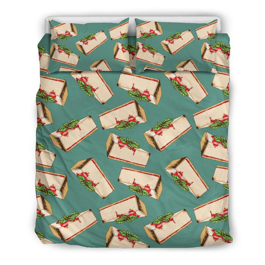 Cheesecake Pattern Print Design CK02 Duvet Cover Bedding Set-JORJUNE.COM