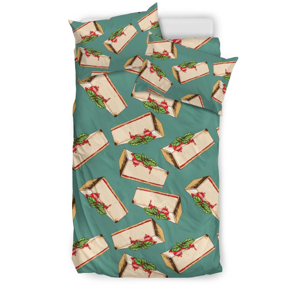 Cheesecake Pattern Print Design CK02 Duvet Cover Bedding Set-JORJUNE.COM