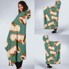 Cheesecake Pattern Print Design CK02 Hooded Blanket-JORJUNE.COM