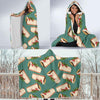 Cheesecake Pattern Print Design CK02 Hooded Blanket-JORJUNE.COM