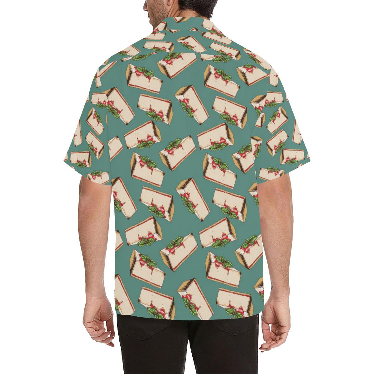 Cheesecake Pattern Print Design CK02 Men Hawaiian Shirt-JorJune