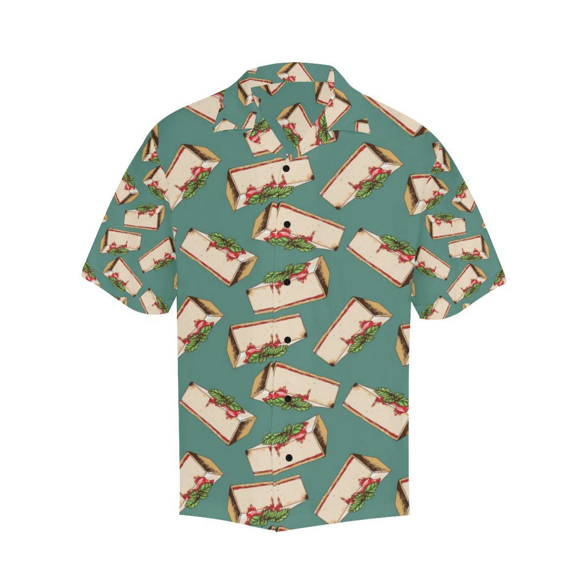 Cheesecake Pattern Print Design CK02 Men Hawaiian Shirt-JorJune