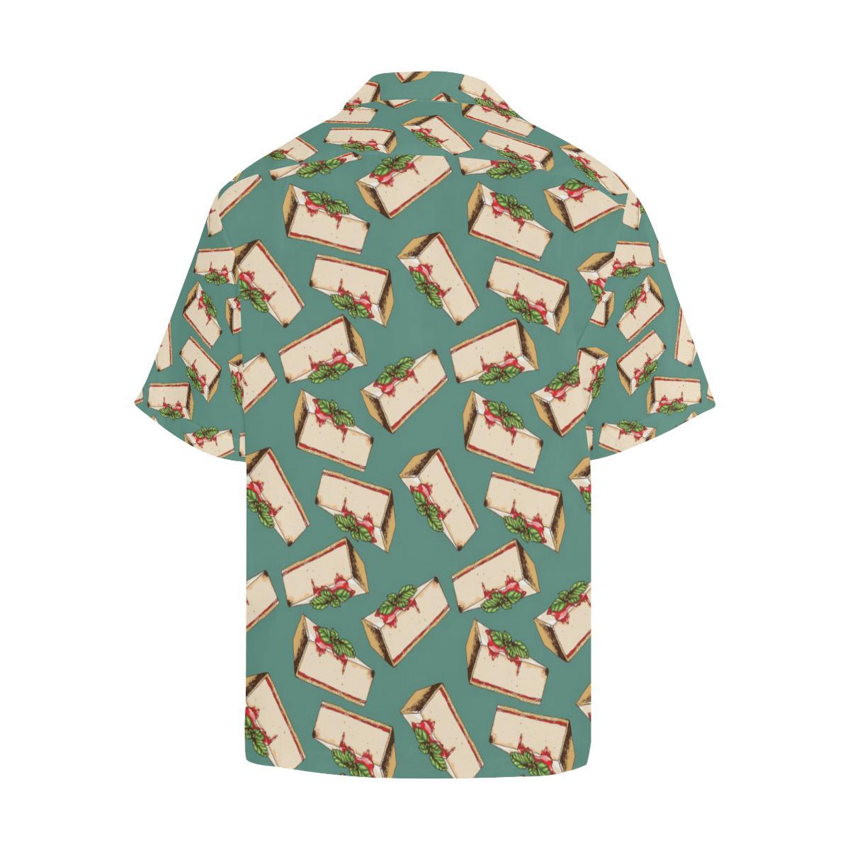 Cheesecake Pattern Print Design CK02 Men Hawaiian Shirt-JorJune