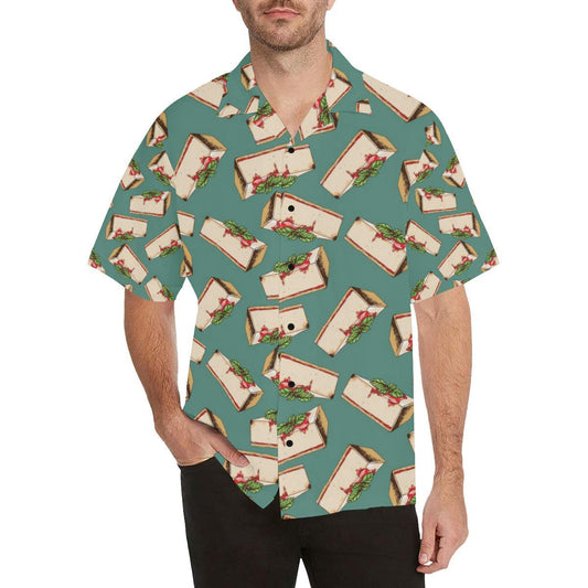 Cheesecake Pattern Print Design CK02 Men Hawaiian Shirt-JorJune