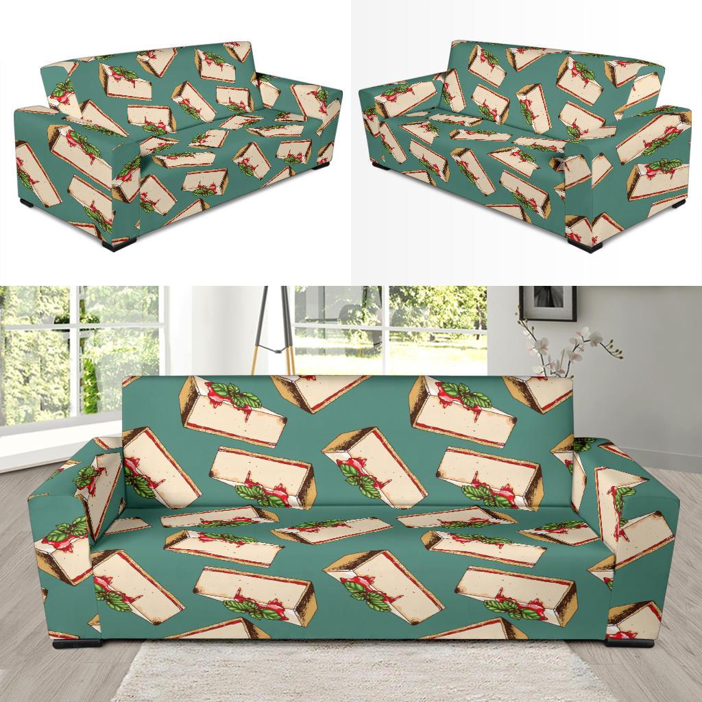 Cheesecake Pattern Print Design CK02 Sofa Slipcover-JORJUNE.COM