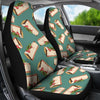 Cheesecake Pattern Print Design CK02 Universal Fit Car Seat Covers