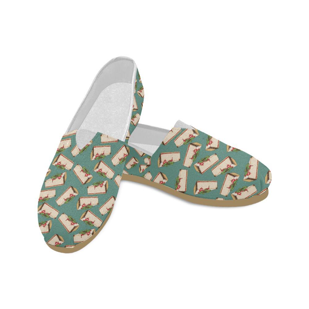 Cheesecake Pattern Print Design CK02 Women Casual Shoes-JorJune.com