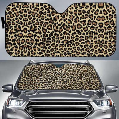 Cheetah Pattern Print Design 02 Car Sun Shade-JORJUNE.COM