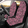 Cheetah Pink Pattern Print Design 01 Car Seat Covers (Set of 2)-JORJUNE.COM