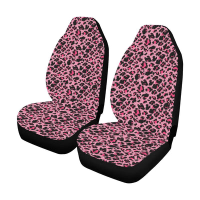 Cheetah Pink Pattern Print Design 01 Car Seat Covers (Set of 2)-JORJUNE.COM