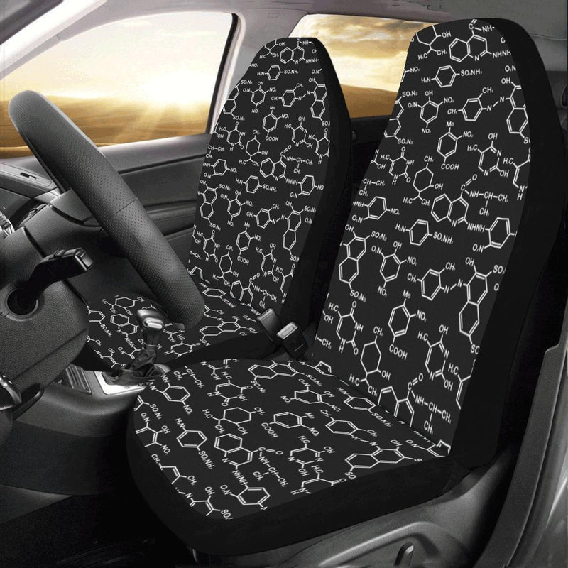 Chemical Pattern Print Design 02 Car Seat Covers (Set of 2)-JORJUNE.COM