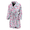 Cherry Blossom Pattern Print Design 01 Men Bathrobe-JORJUNE.COM