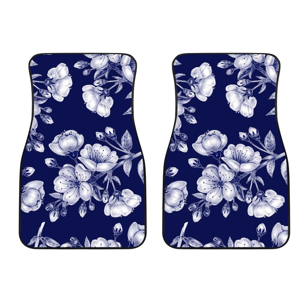 Cherry Blossom Pattern Print Design CB01 Car Floor Mats-JorJune