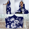 Cherry Blossom Pattern Print Design CB01 Hooded Blanket-JORJUNE.COM