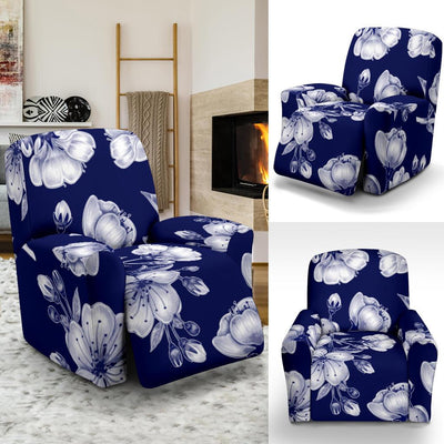 Cherry Blossom Pattern Print Design CB01 Recliner Slipcover-JORJUNE.COM