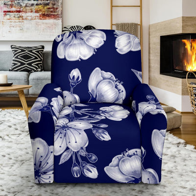 Cherry Blossom Pattern Print Design CB01 Recliner Slipcover-JORJUNE.COM