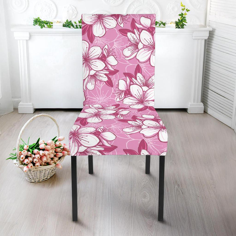 Cherry Blossom Pattern Print Design CB02 Dining Chair Slipcover-JORJUNE.COM