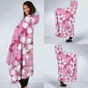 Cherry Blossom Pattern Print Design CB02 Hooded Blanket-JORJUNE.COM