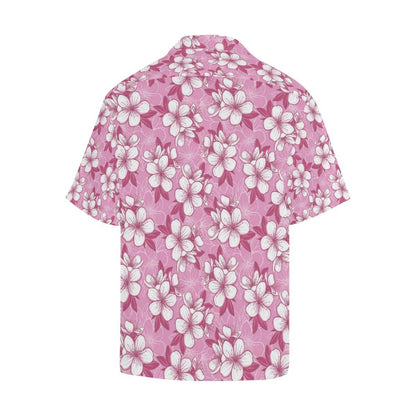 Cherry Blossom Pattern Print Design CB02 Men Hawaiian Shirt-JorJune