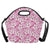 Cherry Blossom Pattern Print Design CB02 Neoprene Lunch Bag-JorJune