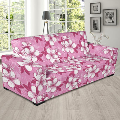 Cherry Blossom Pattern Print Design CB02 Sofa Slipcover-JORJUNE.COM