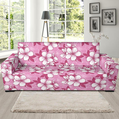 Cherry Blossom Pattern Print Design CB02 Sofa Slipcover-JORJUNE.COM