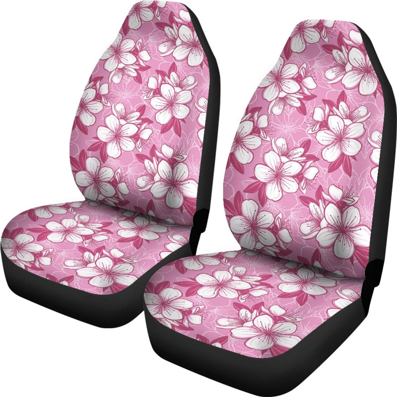 Cherry Blossom Pattern Print Design CB02 Universal Fit Car Seat Covers