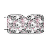 Cherry Blossom Pattern Print Design CB03 Car Sun Shade-JorJune