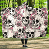 Cherry Blossom Pattern Print Design CB03 Hooded Blanket-JORJUNE.COM