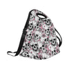 Cherry Blossom Pattern Print Design CB03 Neoprene Lunch Bag-JorJune