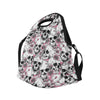 Cherry Blossom Pattern Print Design CB03 Neoprene Lunch Bag-JorJune