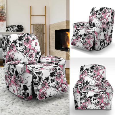 Cherry Blossom Pattern Print Design CB03 Recliner Slipcover-JORJUNE.COM