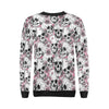 Cherry Blossom Pattern Print Design CB03 Women Long Sleeve Sweatshirt-JorJune