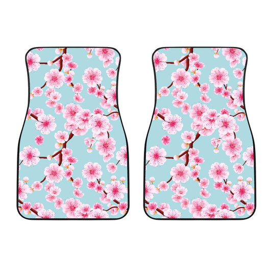Cherry Blossom Pattern Print Design CB04 Car Floor Mats-JorJune