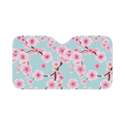 Cherry Blossom Pattern Print Design CB04 Car Sun Shade-JorJune