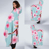 Cherry Blossom Pattern Print Design CB04 Hooded Blanket-JORJUNE.COM