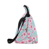 Cherry Blossom Pattern Print Design CB04 Neoprene Lunch Bag-JorJune