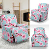 Cherry Blossom Pattern Print Design CB04 Recliner Slipcover-JORJUNE.COM