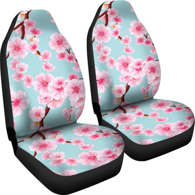 Cherry Blossom Pattern Print Design CB04 Universal Fit Car Seat Covers