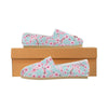 Cherry Blossom Pattern Print Design CB04 Women Casual Shoes-JorJune.com