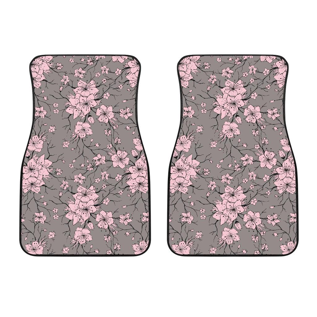 Cherry Blossom Pattern Print Design CB05 Car Floor Mats-JorJune