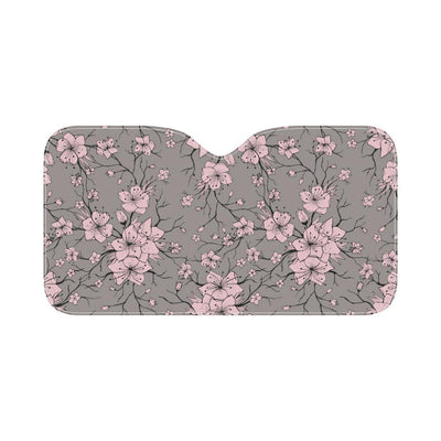 Cherry Blossom Pattern Print Design CB05 Car Sun Shade-JorJune