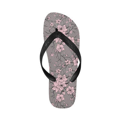 Cherry Blossom Pattern Print Design CB05 Flip Flops-JorJune