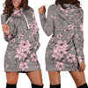 Cherry Blossom Pattern Print Design CB05 Women Hoodie Dress