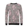 Cherry Blossom Pattern Print Design CB05 Women Long Sleeve Sweatshirt-JorJune