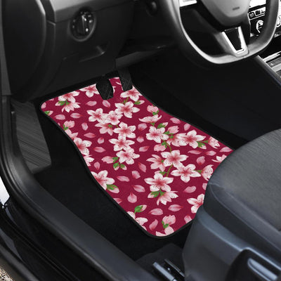 Cherry Blossom Pattern Print Design CB06 Car Floor Mats-JorJune