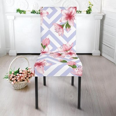 Cherry Blossom Pattern Print Design CB06 Dining Chair Slipcover-JORJUNE.COM