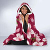 Cherry Blossom Pattern Print Design CB06 Hooded Blanket-JORJUNE.COM